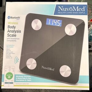 Wireless Body Analysis Scale - Black